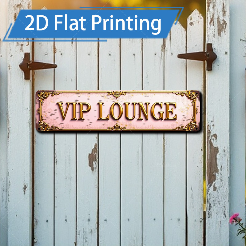 Płaska tabliczka 2D – metalowy – Home Bar Lounge recenzja i cena